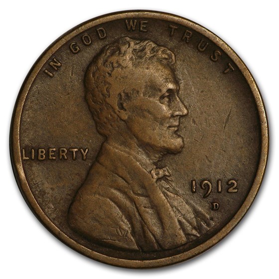 1912-D Lincoln Cent VF 1912-D Lincoln Cent VF